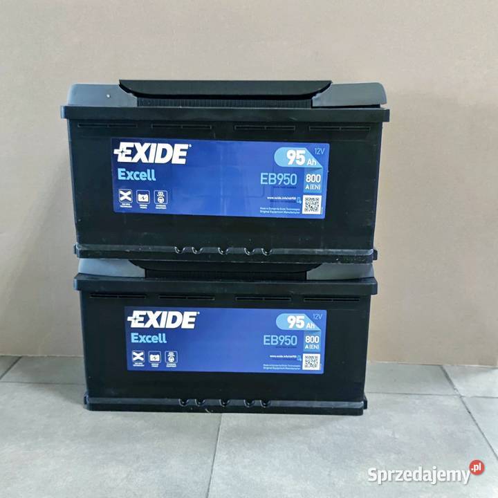 Akumulator Exide Excell 95Ah 800A EN PRAWY PLUS Układ elektryczny Chełm sprzedam