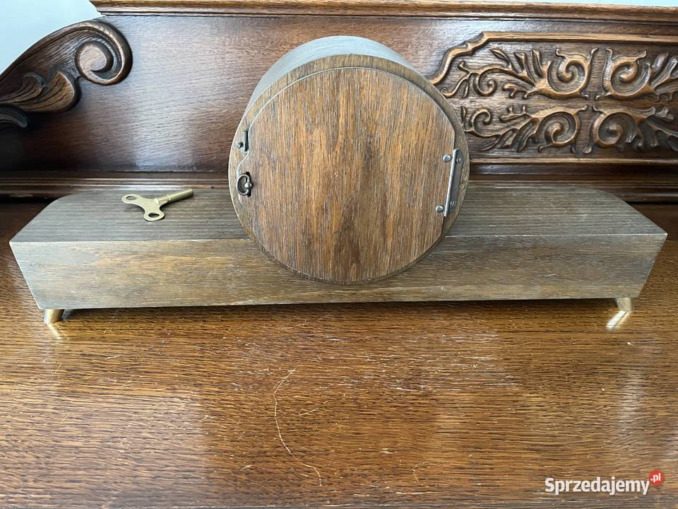 Zegar kominkowy Junghans oryginał lata 60te XX w Antyki Mrągowo