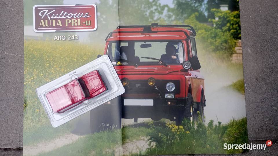 ARO 243 kultowe auta PRL model 143 Deagostini Warszawa