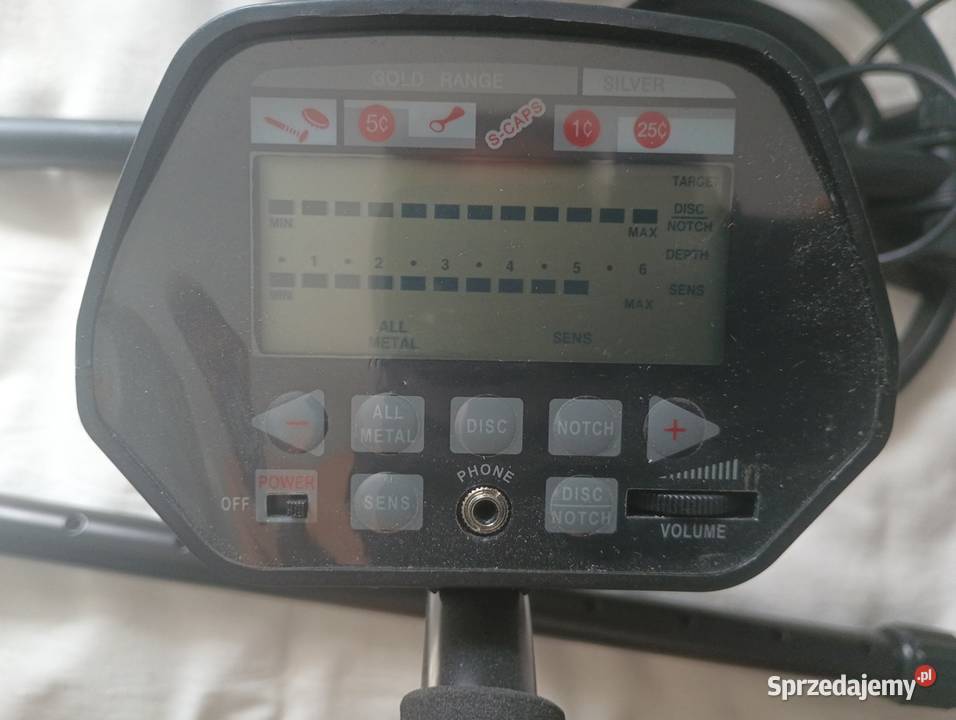 Wykrywacz detektor metali ANEKEN DC 1020 Okazja