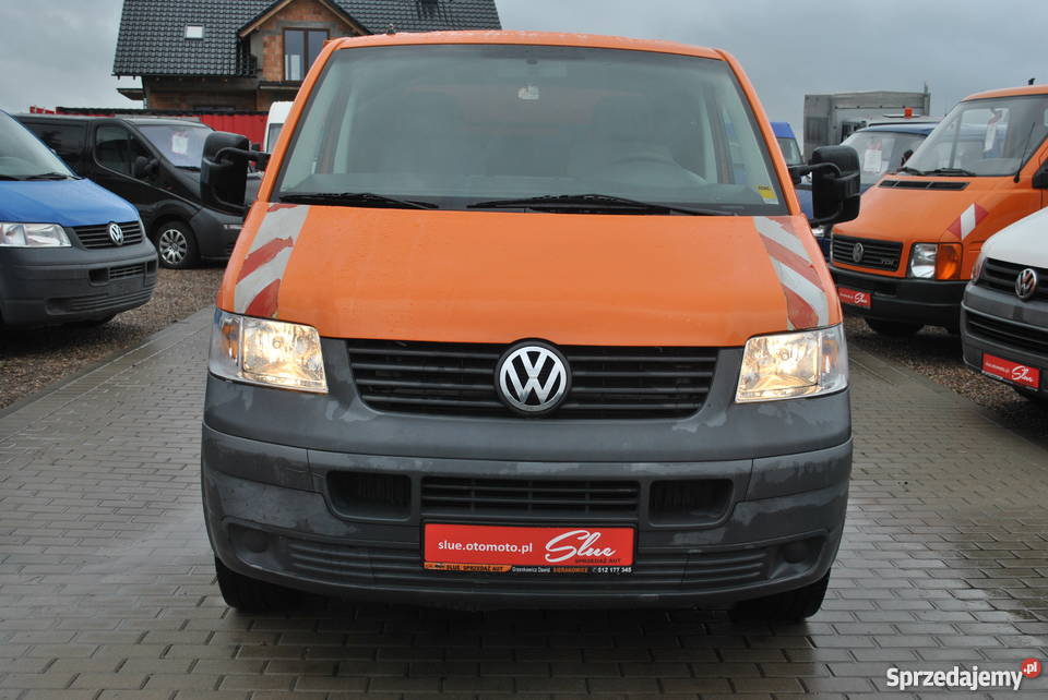 Volkswagen Transporter Doka Dubel Kabina Klima pomorskie Sierakowice