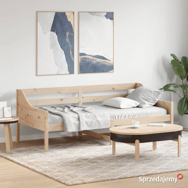Łóżko dzienne lite drewno sosnowe 100x200 105cm Łóżka mazowieckie Warszawa
