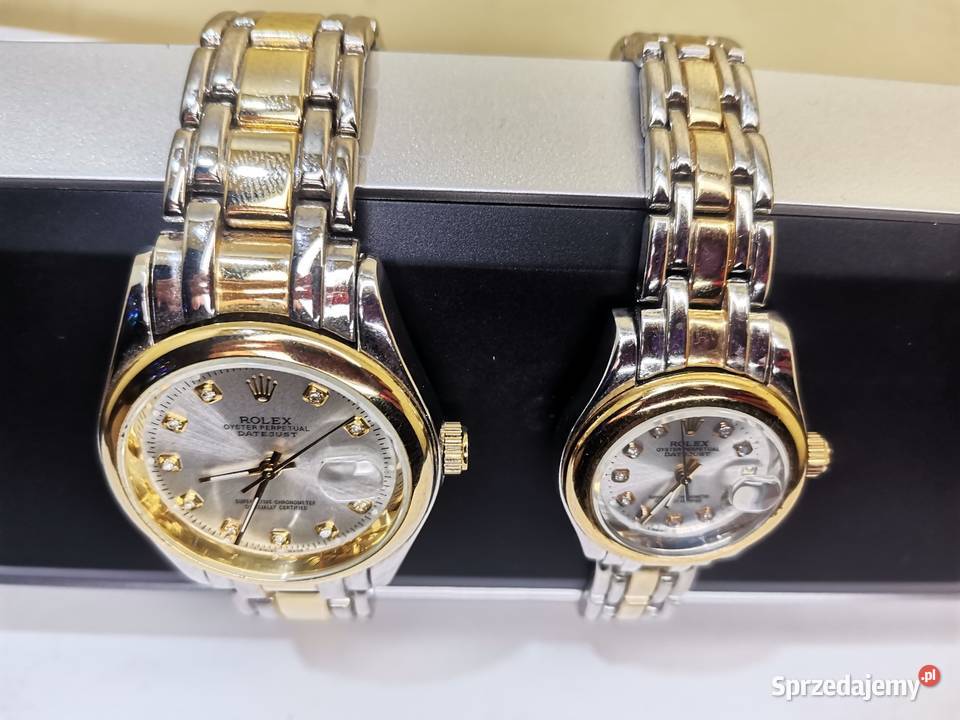 Komplet zegarków Rolex damskimeski Zegarki Trzcianka sprzedam