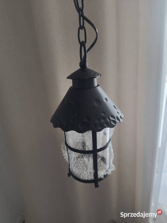 Lampa latarnia zewnętrzna Lampy wiszące sprzedam