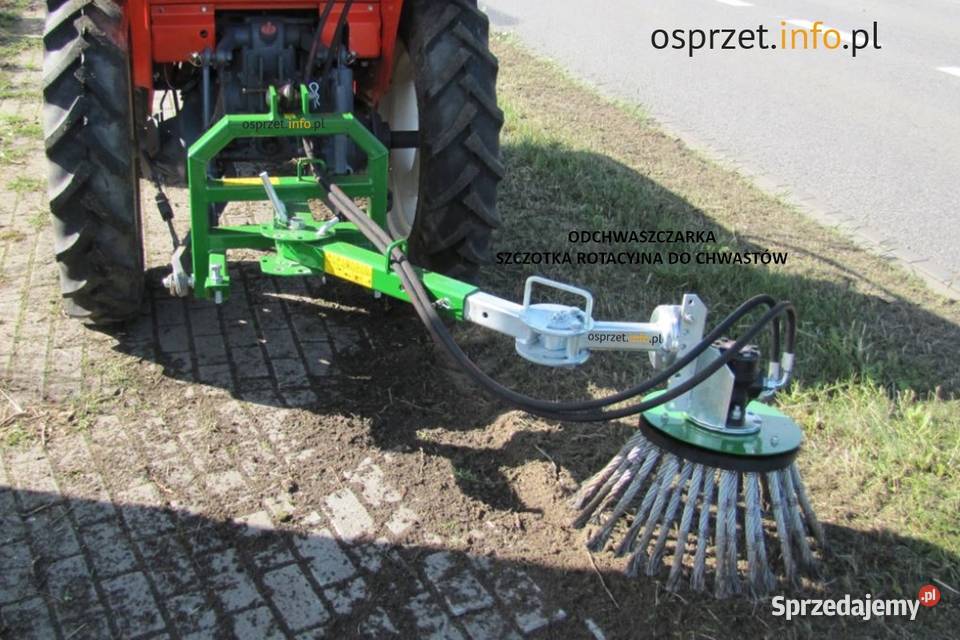 Odchwaszczarka szczotka rotacyjna do chwastów dolnośląskie Wrocław