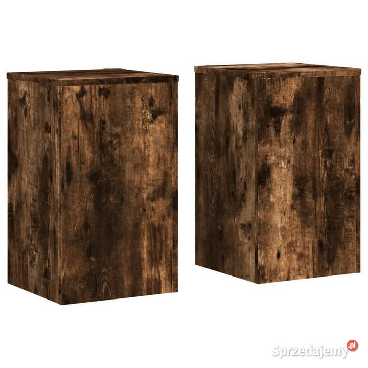 Podstawki pod doniczki 2 opalany dąb 30x30x50 Donice Warszawa