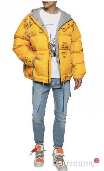Kurtka offWhite off White puchowa zimowa z Rzeszów