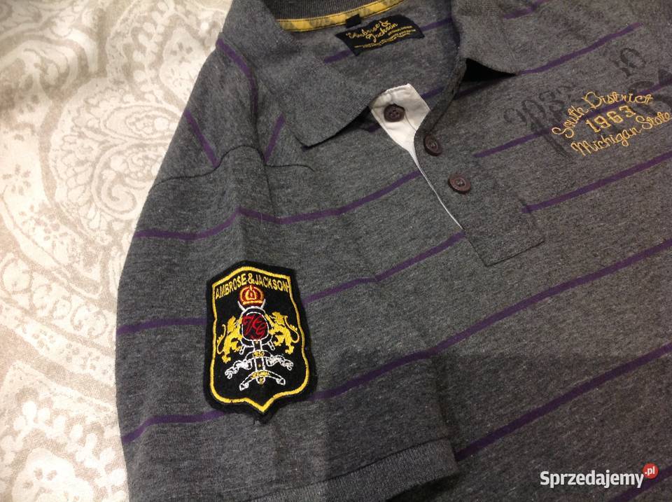 Koszulka Polo Męska AnbroseJackson L Odzież codzienna lubuskie sprzedam