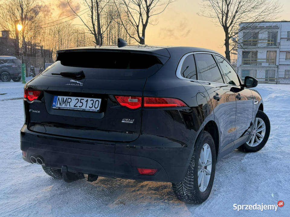 Jaguar FPACE 20 180 LED Automat 4x4 Nawigacja światła do jazdy dziennej warmińsko-mazurskie