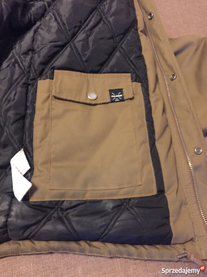 PullBear kurtka parka khaki 42XL kujawsko-pomorskie Włocławek