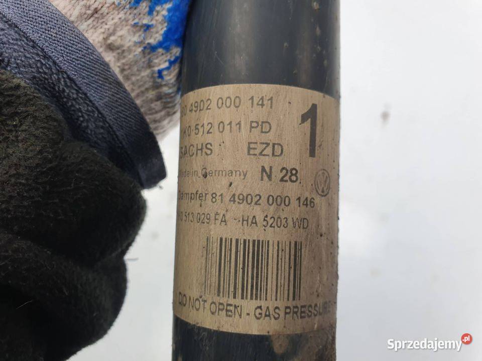 AMORTYZATOR LEWY TYŁ VOLKSWAGEN GOLF V