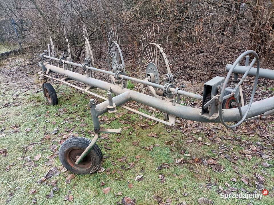 Zgrabiarka przetrząsarka 5 gwiazdowa