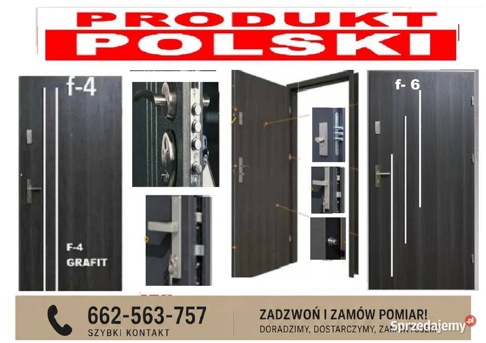 Drzwi zewnętrzne z montażem wejściowe Bytom