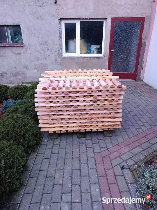 Sztachety drewniane sztachety ogrodzeniowe Czarże