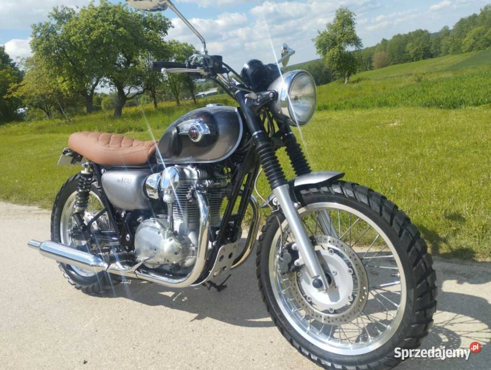 Kawasaki w800 Cafe racer scrambler A2 Bonneville Kawasaki świętokrzyskie Starachowice