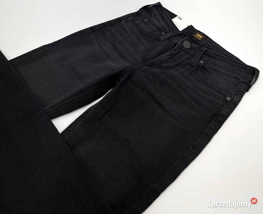 Spodnie damskie Lee Scarlett Raven Black W25 L31 Pisz