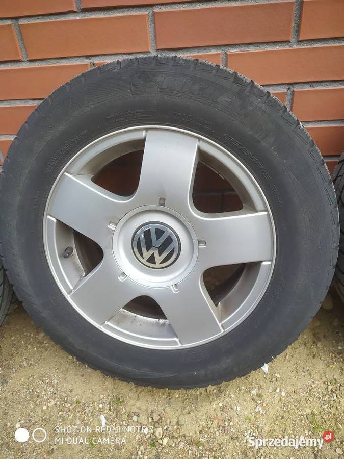 Alufelgi z oponami Goodyear Alpin 19565 R15 VW Pozostałe Warszawa