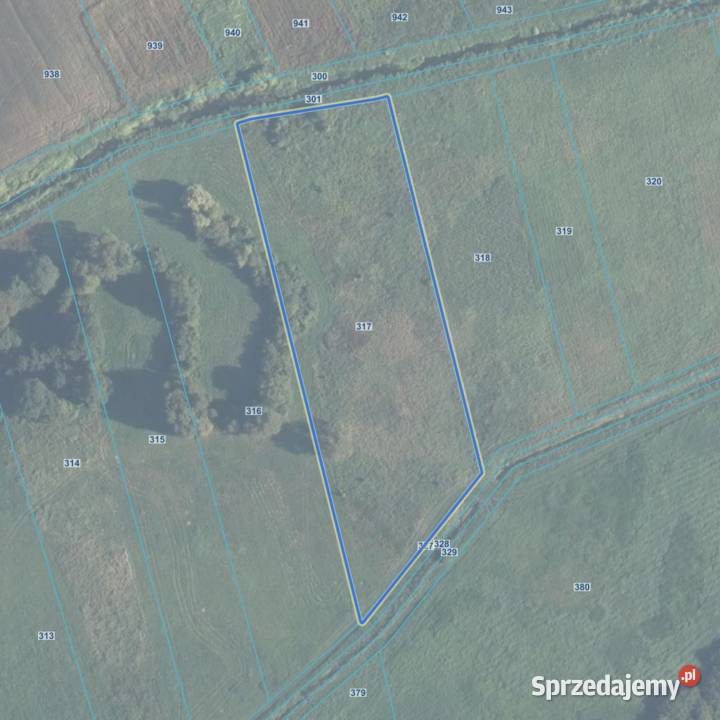 Działka grunt łąka Starosiele sprzedam