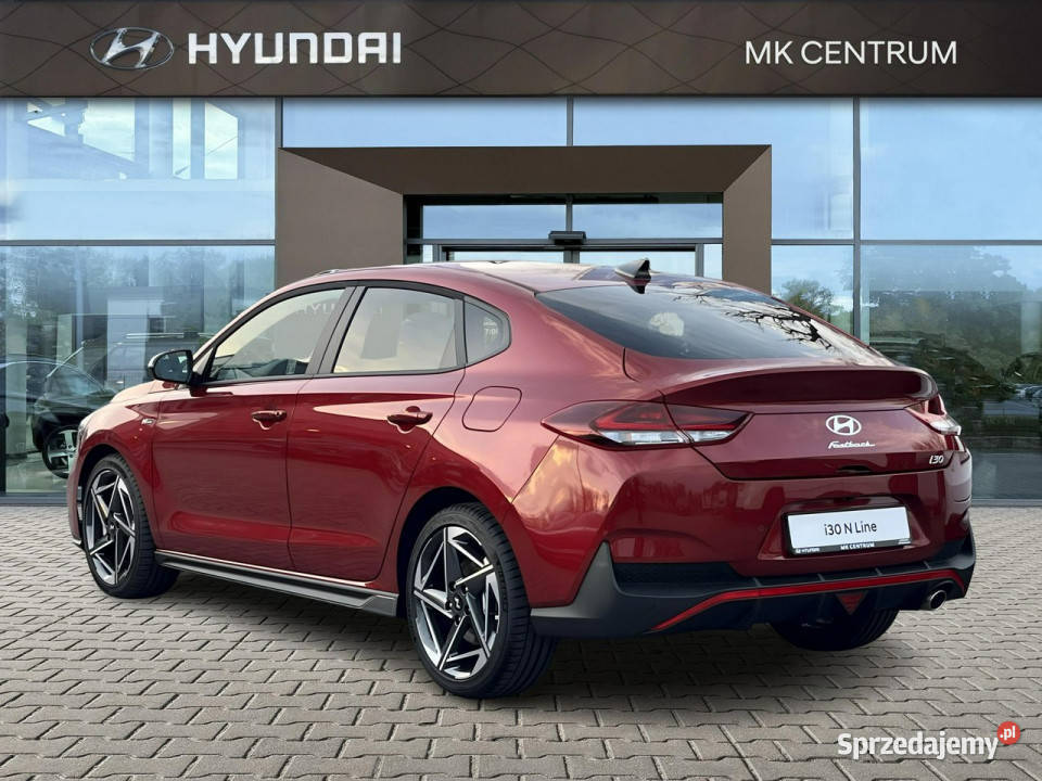 Hyundai i30 15 TGDI 7DCT 140 Nline Luxury elektrochrom. lusterko wst. Piotrków Trybunalski