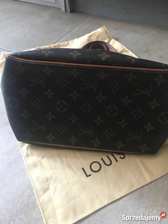 Torba louis vuitton oryginał numer seryjny brązowy/beżowy Kęty