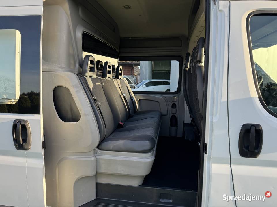 Peugeot BOXER 22 DIESEL Klimatyzacja 6 Osobowy Zarejestrowany w Polsce Konin