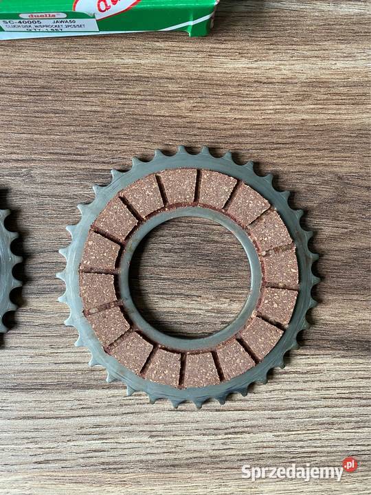 NOWE DUELLS tarcze sprzęgła jawa 50 jawka ogar Części Bielsko-Biała