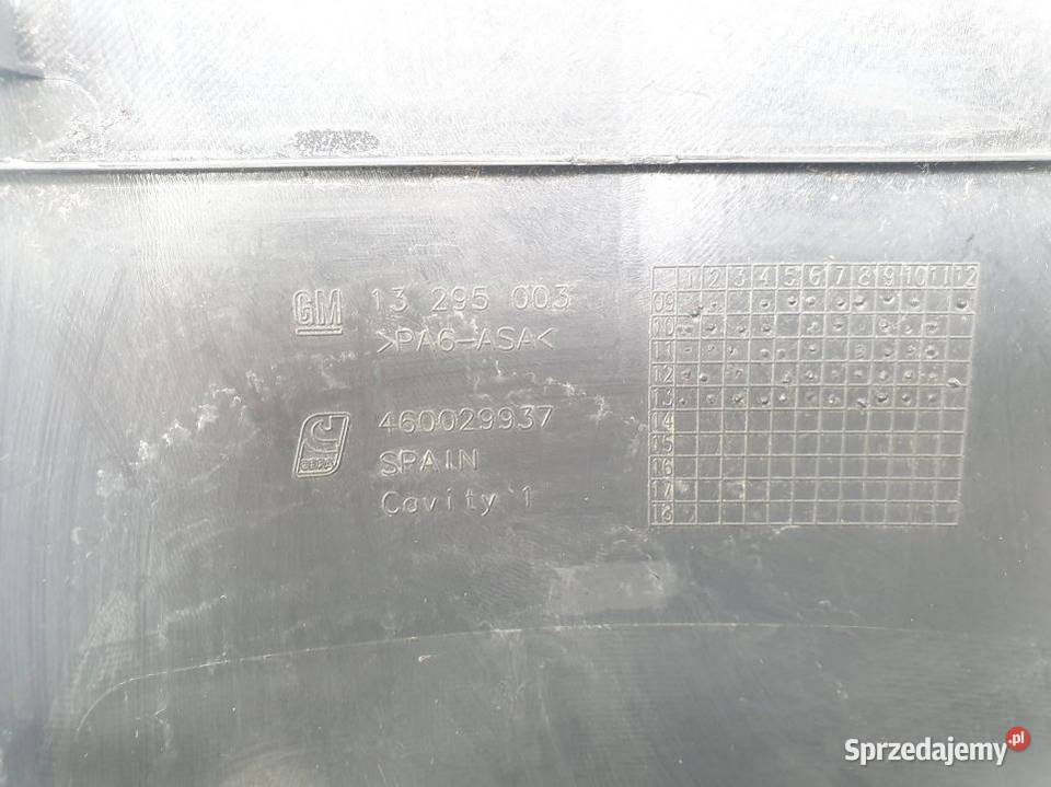 DEKOR LISTWA OPEL CORSA D 13295003 osobowe kujawsko-pomorskie Lipno