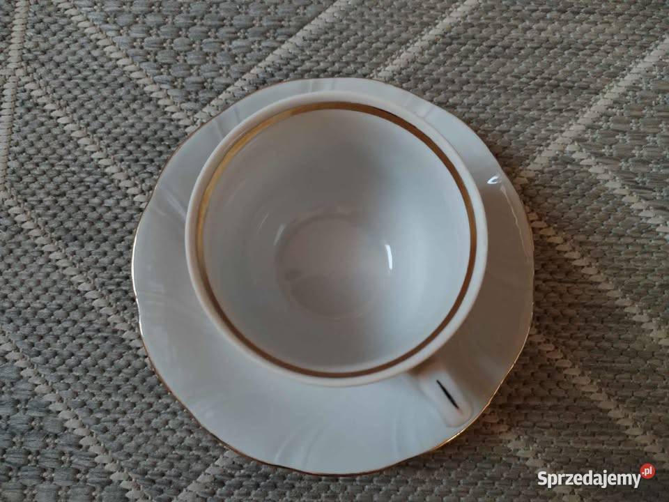 Filiżanka ze spodkiem Porcelana