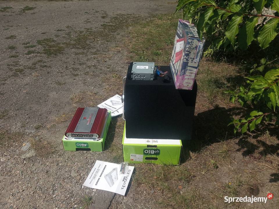 Tuba Subwoofer Skrzynia Basowa Wzmacniacz Radio