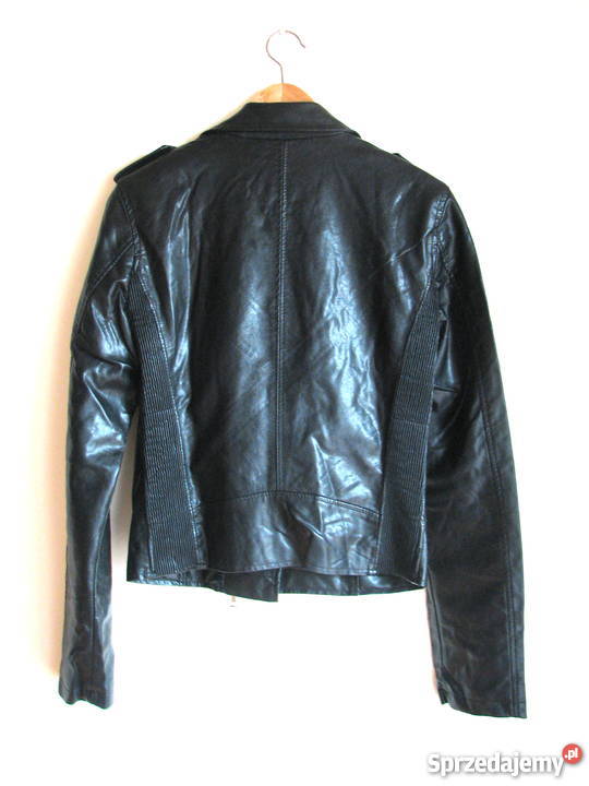 ramoneska pu leather zara sheinside nowa czarny Poznań