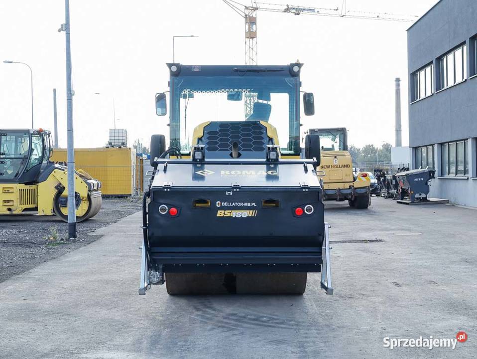 BOMAG BW 174 AP5 AM drogowy walec stalowy TOP pełny VAT Ruda Śląska