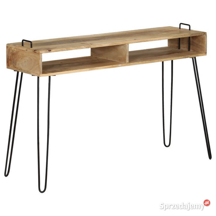 Stolik konsola z litego drewna mango 115 x 35 x Warszawa
