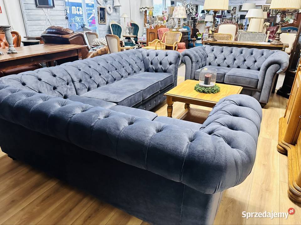 ROGÓWKA 2os KANAPA w stylu chesterfield Meble Bydgoszcz
