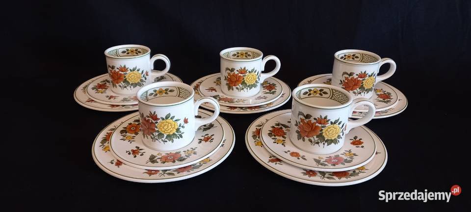 Zestaw kawowy Villeroy Boch Summerday Porcelana i szkło Chełm