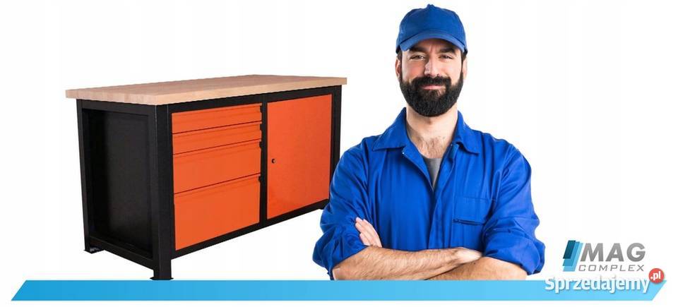 STÓŁ Warsztatowy P1428 GARAŻOWY WARSZTAT