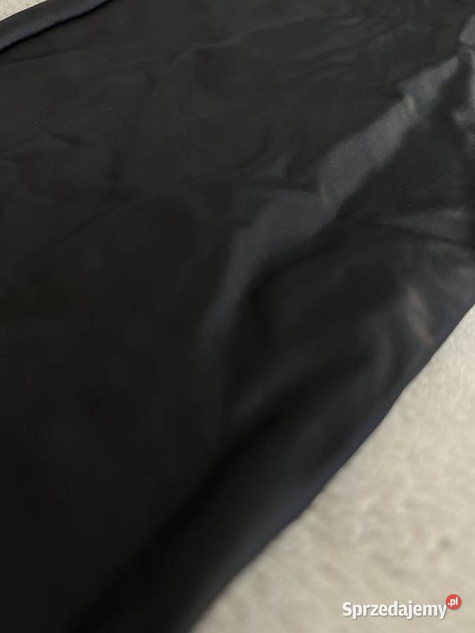 Legginsy spodnie skórzane czarne Jasło