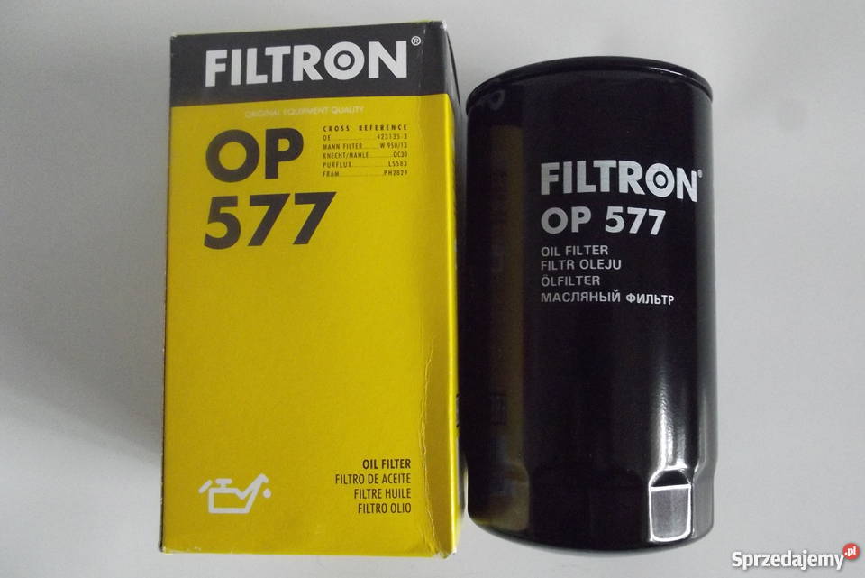 Filtr oleju OP 577 FILTRON