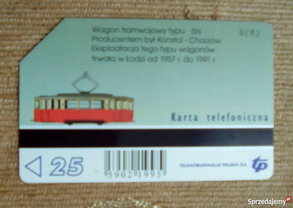 WAGON TRAMWAJOWY 5N lubelskie