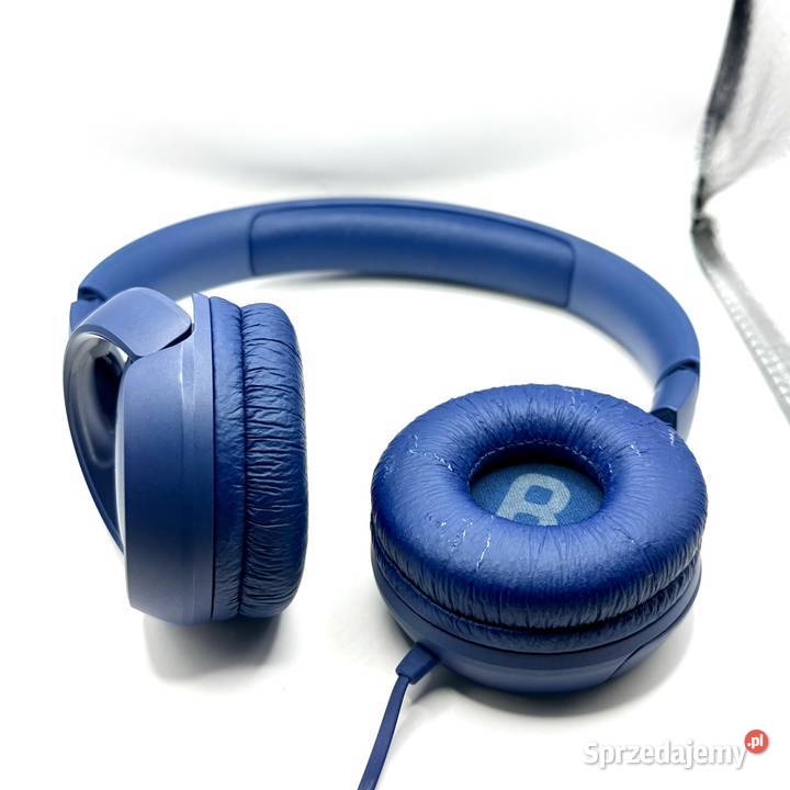 Słuchawki JBL TUNE 500 granatowe Warszawa sprzedam