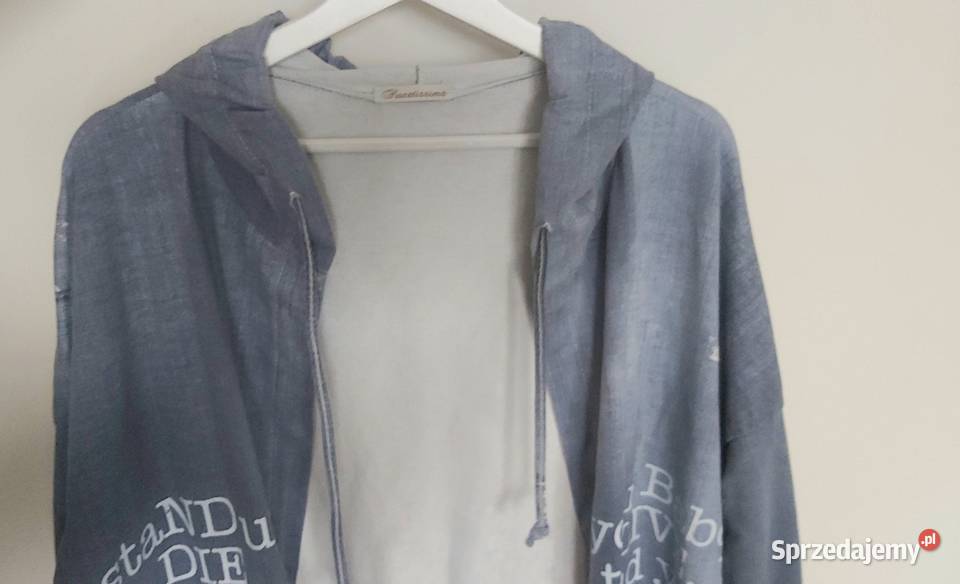 Kardigan bluza z kapturem rozmiar L Rozmiar 40(L) lubelskie