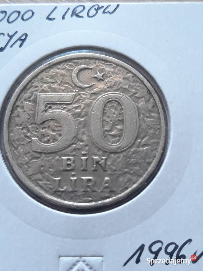 50 Lirów Turcja 1996 r Konin