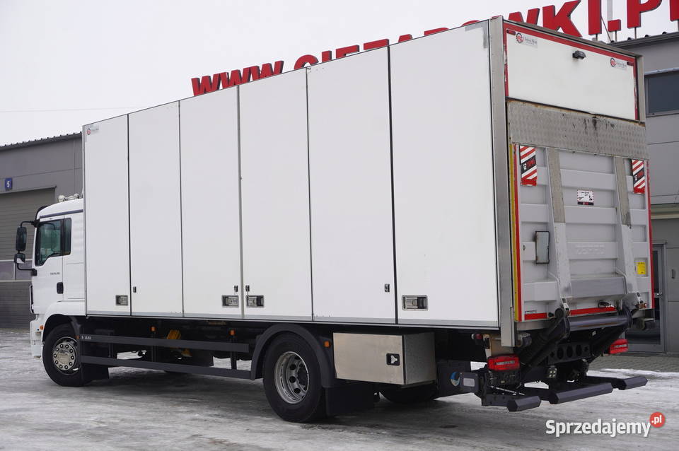 MAN TGM 18290 4x2 LL Kontener 18 EPAL Kab Rok produkcji 2020 Kraków