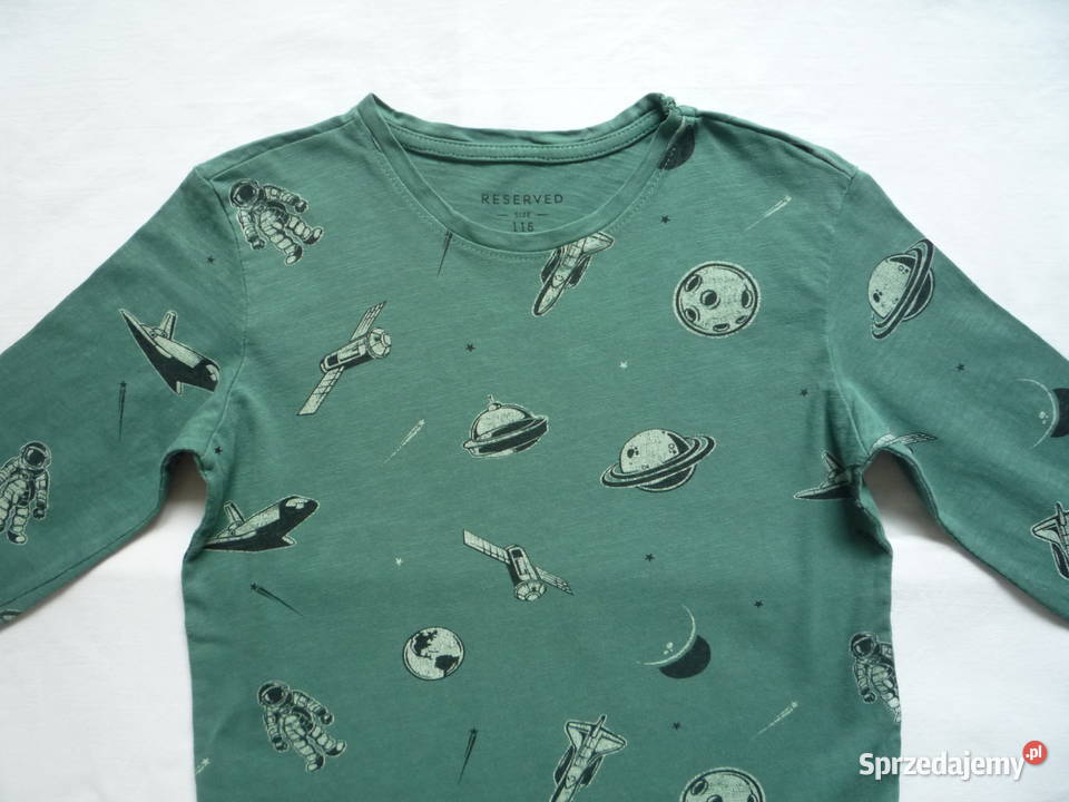 Reserved r 116 Bluzka Koszulka zielona Szczecin