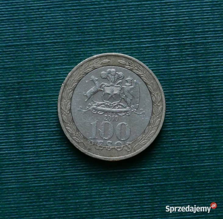 CHILE 100 peso 2010r Gliwice