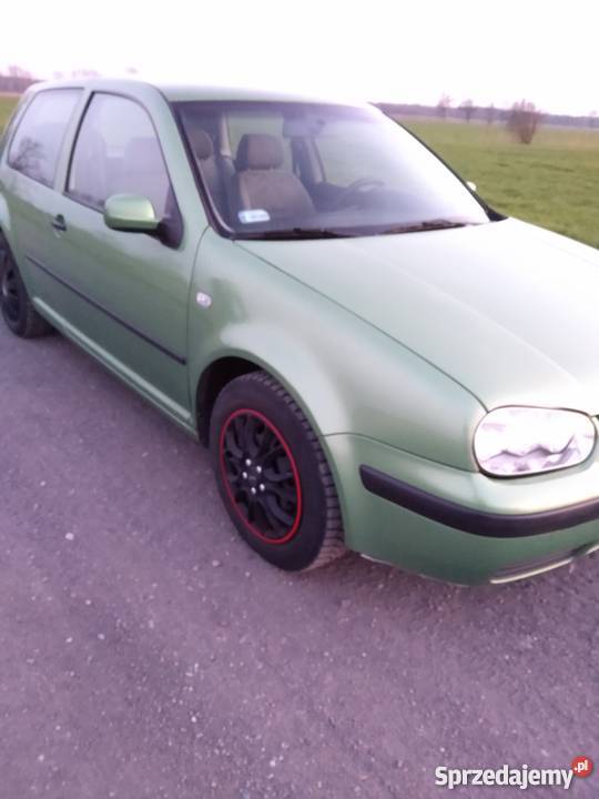 Volkswagen Golf 4 Benzyna 14 75 Zielony