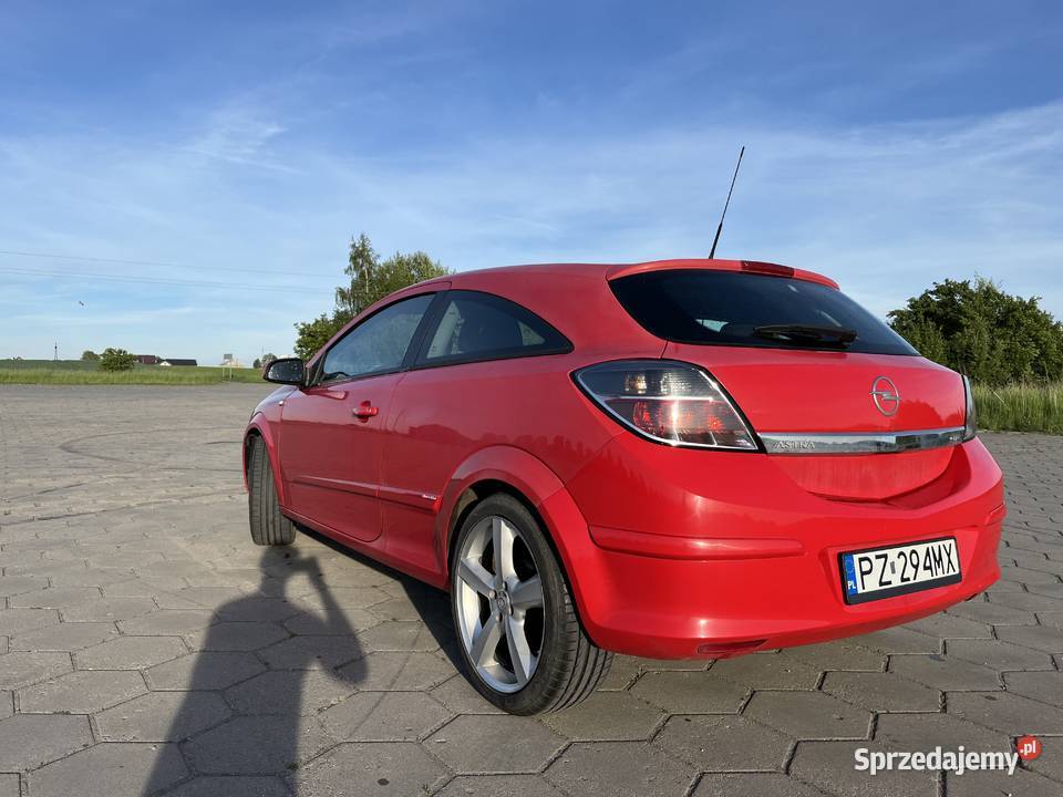 Opel Astra H GTC 16 105 Klima Tempomat 2 kpl kół manualna Żnin