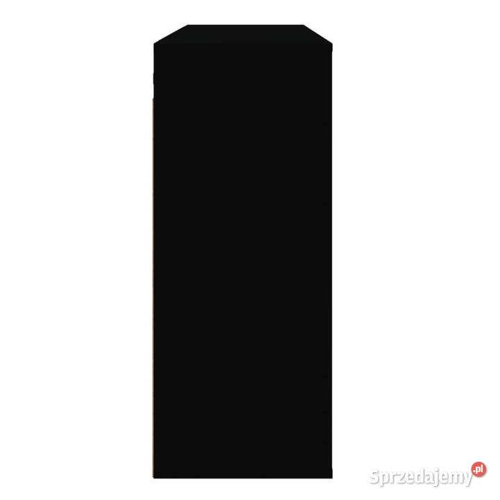 Szafka ścienna czarna 80x33x80 materiał