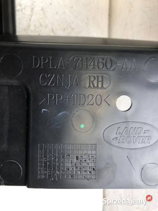 Range Rover sport wlot kierownica powietrza osobowe Kozubszczyzna