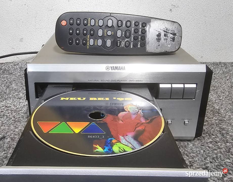 Yamaha DVDE600 PianoCraft pilot wysyłka Odtwarzacze CD i MD Kraków