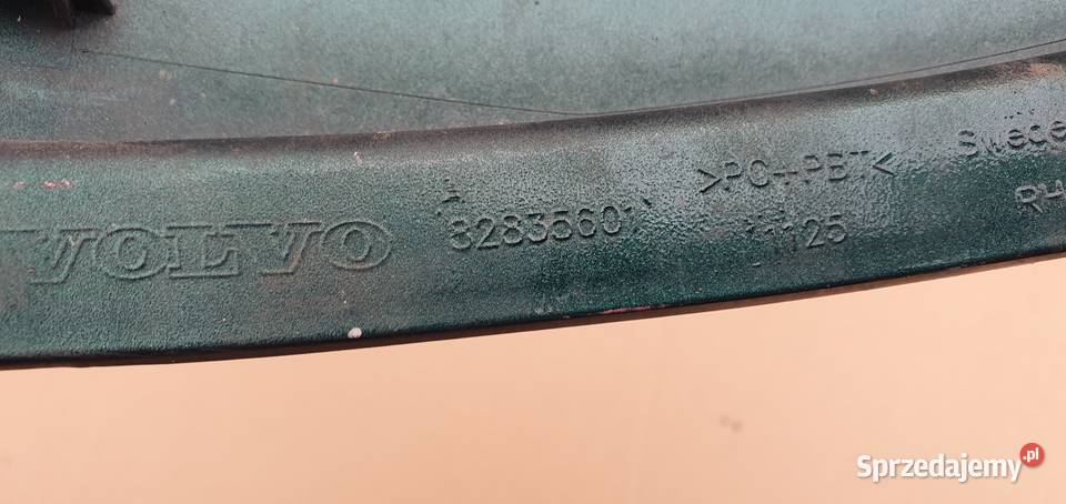 VOLVO FH4 PODSZYBIE KOŃCÓWKA ZAKOŃCZENIE 8283560 Bieleń